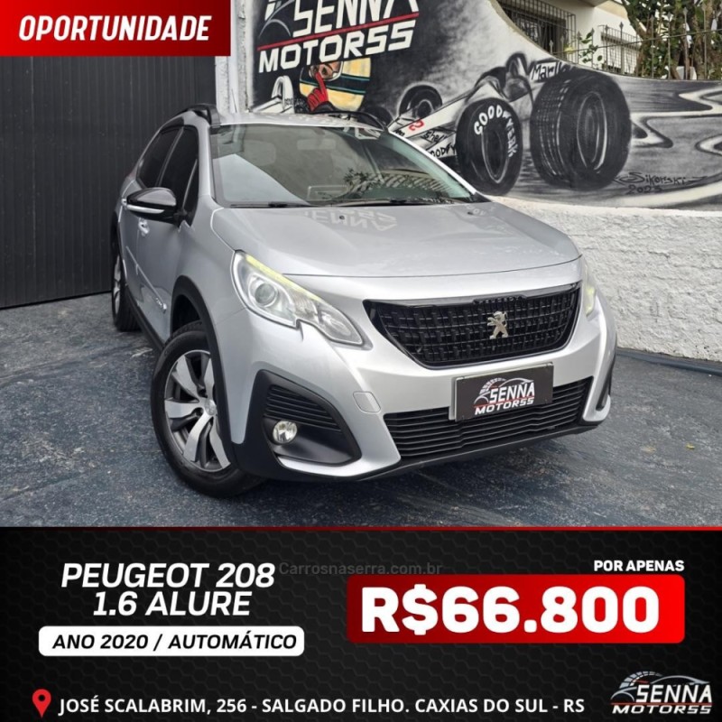 2008 1.6 16v allure pack flex 4p automatico 2020 caxias do sul