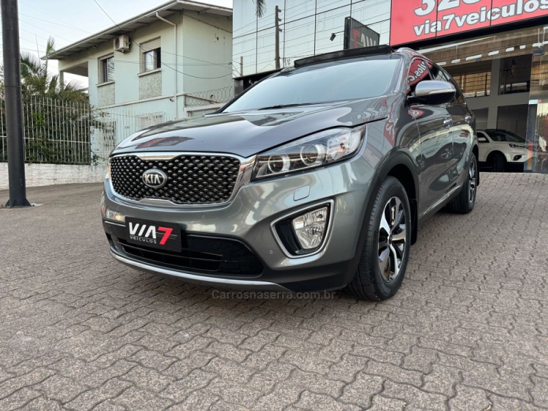 SORENTO 3.3 EX V6 24V GASOLINA 4P 7 LUGARES AUTOMATICO - 2016 - NOVO HAMBURGO