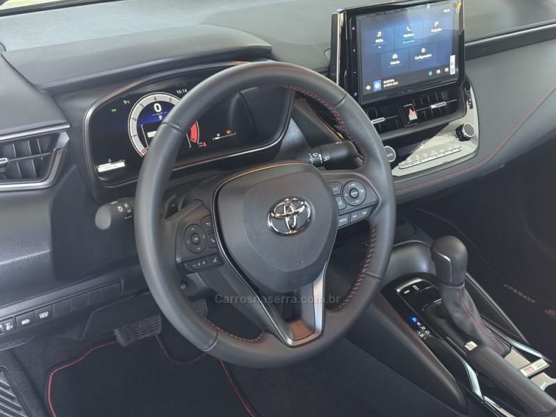 COROLLA 2.0 GR SPORT 16V FLEX 4P AUTOMÁTICO - 2024 - GARIBALDI