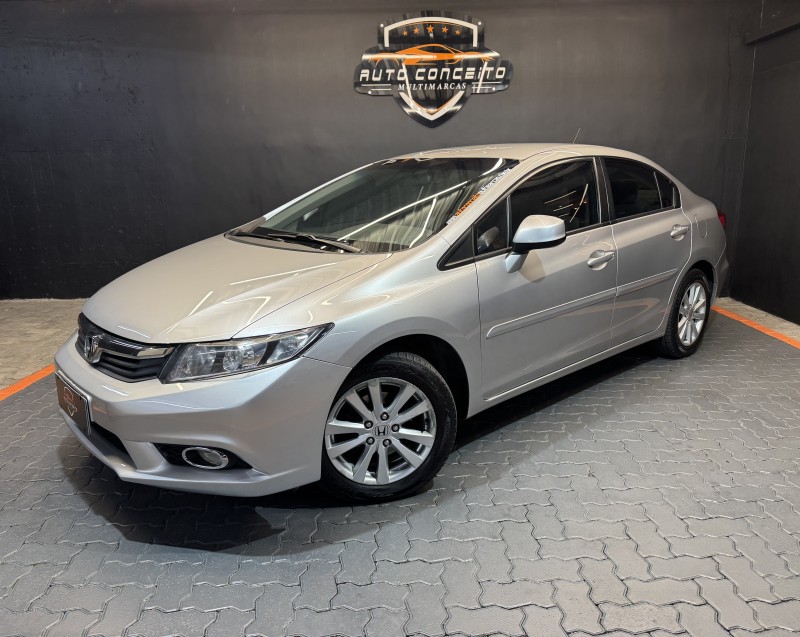 CIVIC 1.8 LXS 16V GASOLINA 4P AUTOMÁTICO - 2014 - CAXIAS DO SUL