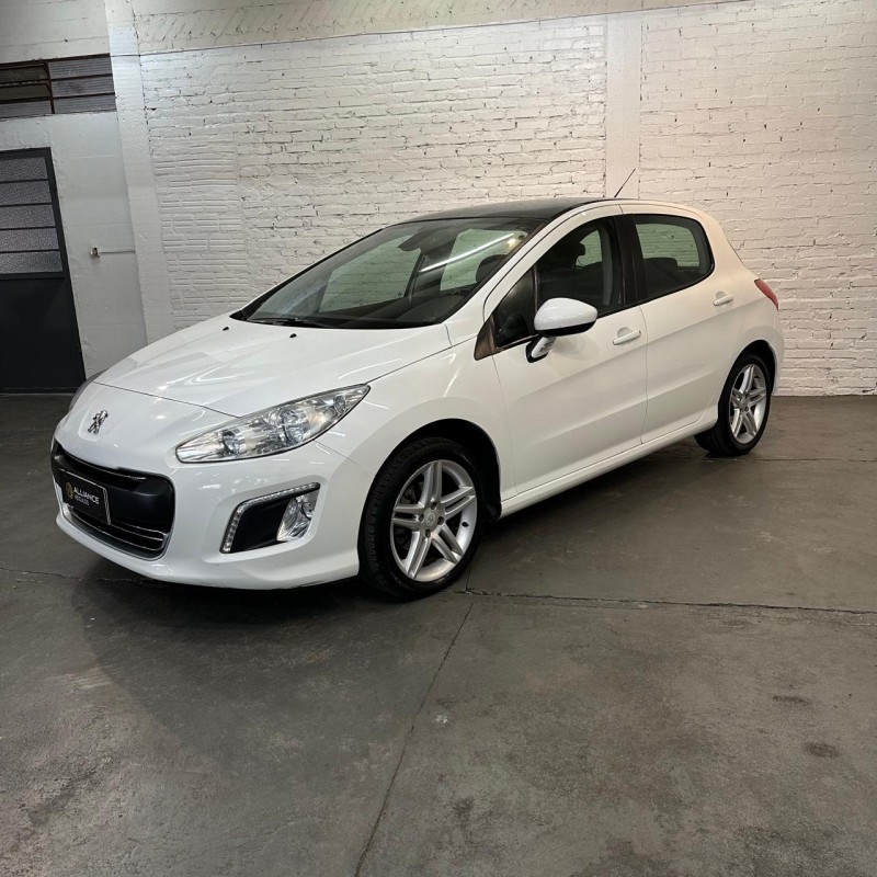 308 2.0 allure 16v flex 4p automatico 2014 caxias do sul