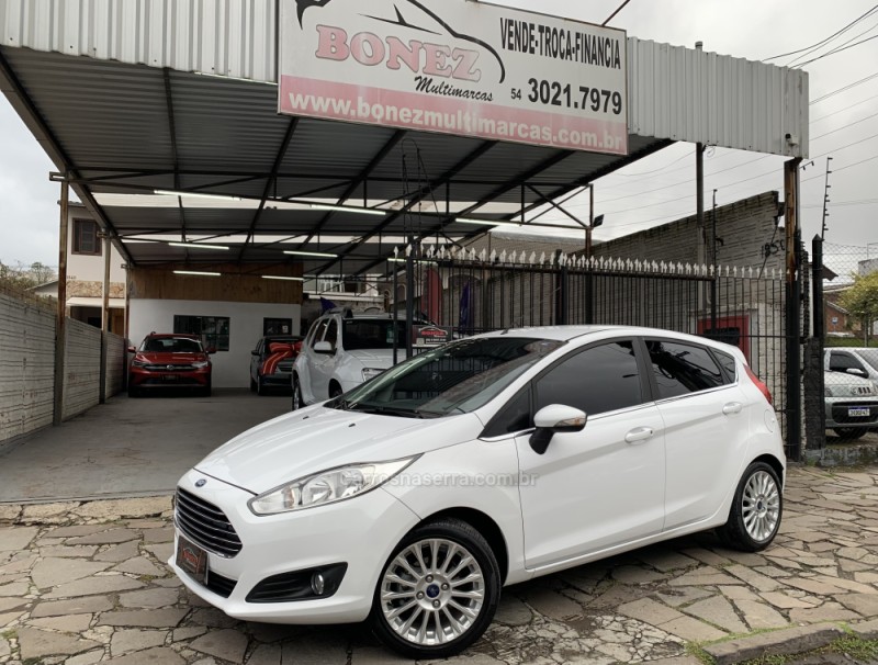 fiesta 1.6 titanium hatch 16v flex 4p automatico 2015 caxias do sul