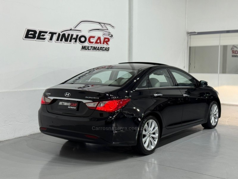 SONATA 2.4 MPFI I4 16V 182CV GASOLINA 4P AUTOMÁTICO - 2012 - ESTâNCIA VELHA