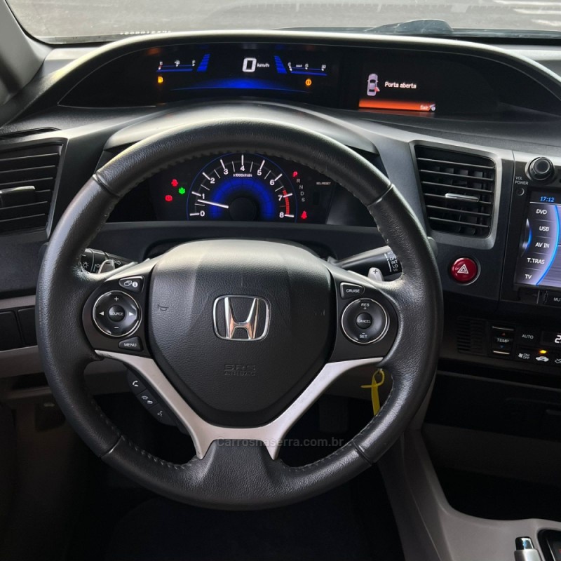 CIVIC 2.0 LXR 16V FLEX 4P AUTOMÁTICO - 2015 - MONTENEGRO