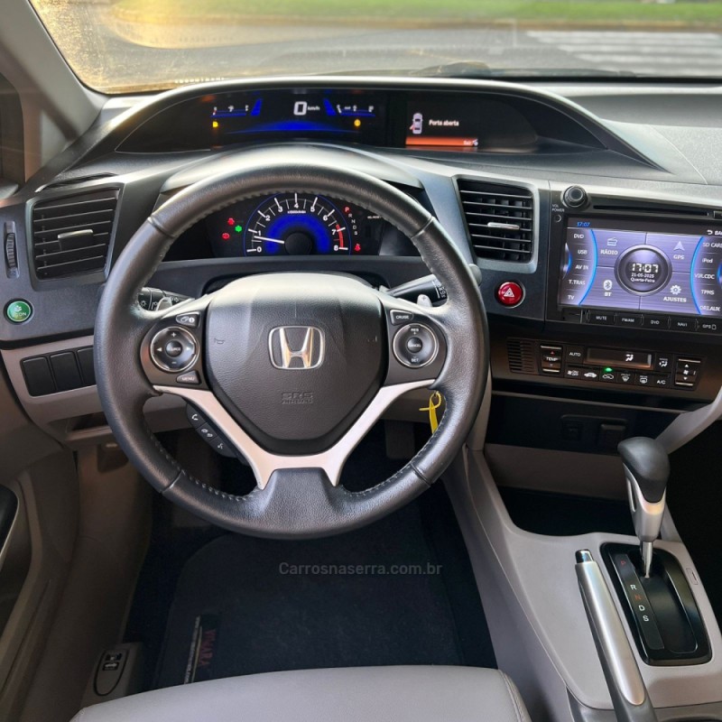 CIVIC 2.0 LXR 16V FLEX 4P AUTOMÁTICO - 2015 - MONTENEGRO