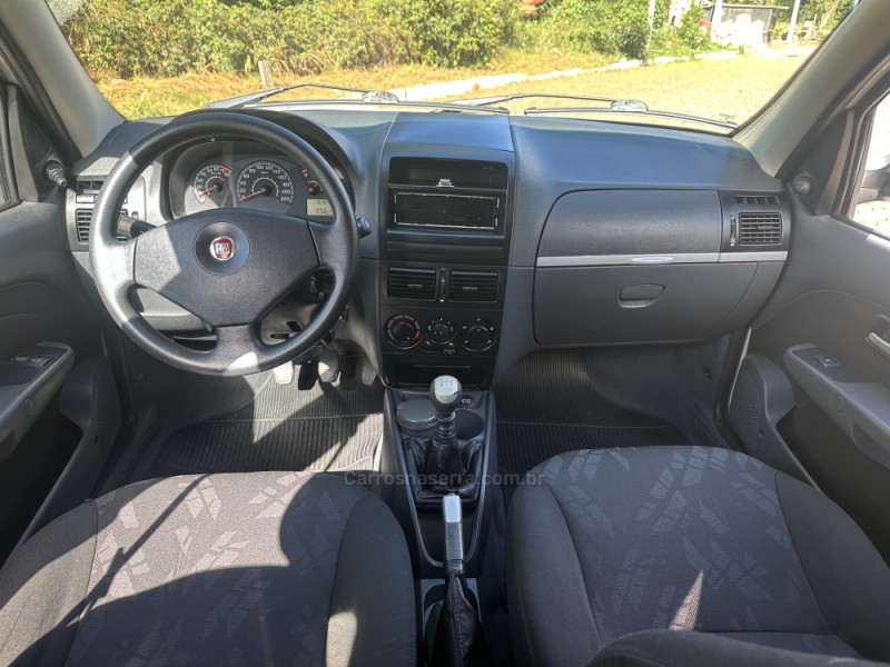 PALIO 1.0 MPI ELX 8V GASOLINA 4P MANUAL - 2010 - NOVA PRATA