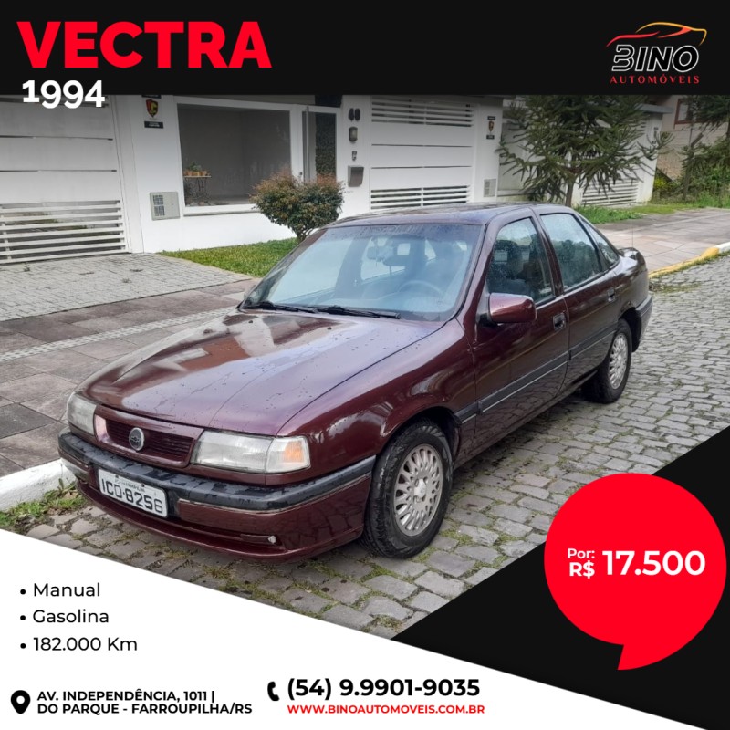 VECTRA 2.0 MPFI CD 8V GASOLINA 4P MANUAL
