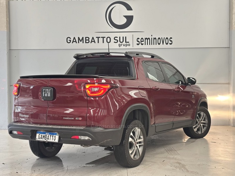 TORO 2.0 16V TURBO DIESEL FREEDOM 4WD AT9 AUTOMÁTICO - 2019 - BENTO GONçALVES