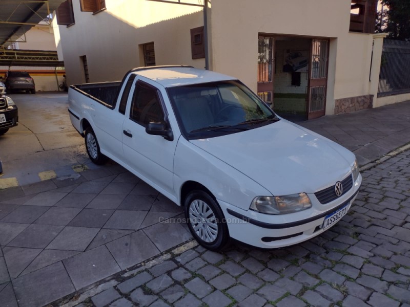 SAVEIRO 1.6 MI CITY CS 8V GASOLINA 2P MANUAL G.III - 2002 - BENTO GONçALVES