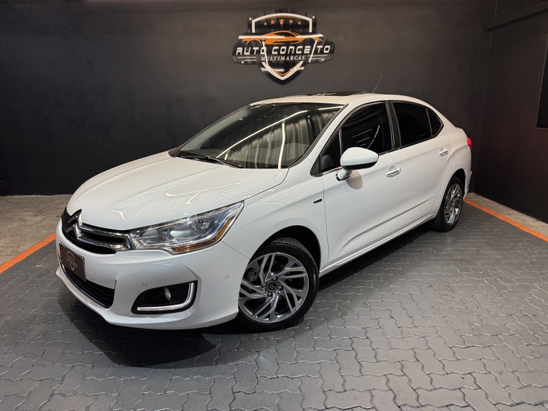 C4 LOUNGE 1.6 EXCLUSIVE 16V TURBO FLEX 4P AUTOMÁTICO - 2015 - CAXIAS DO SUL