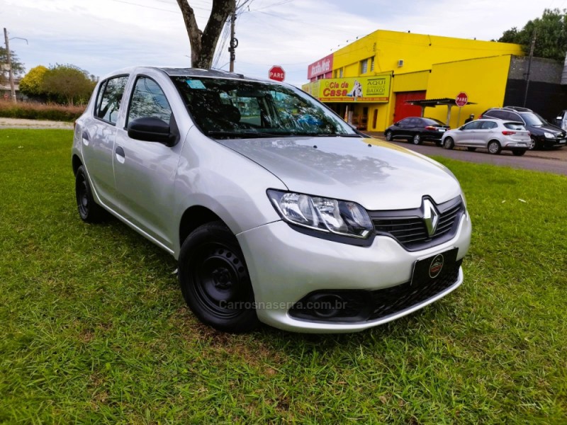 sandero 1.0 authentique 12v flex 4p manual 2017 novo hamburgo