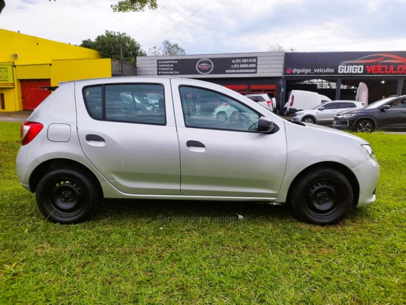 SANDERO 1.0 AUTHENTIQUE 12V FLEX 4P MANUAL - 2017 - NOVO HAMBURGO