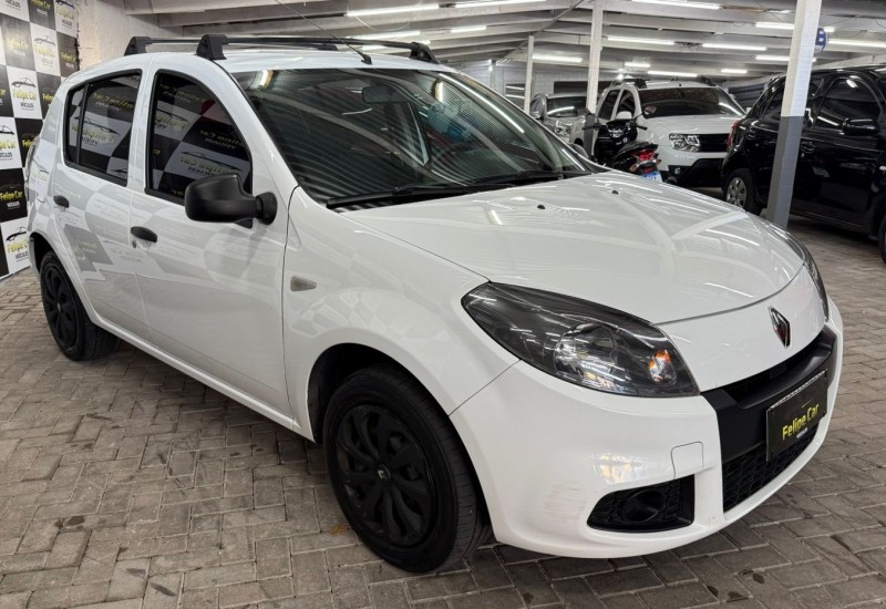 SANDERO 1.0 AUTHENTIQUE 16V FLEX 4P MANUAL - 2014 - CAXIAS DO SUL