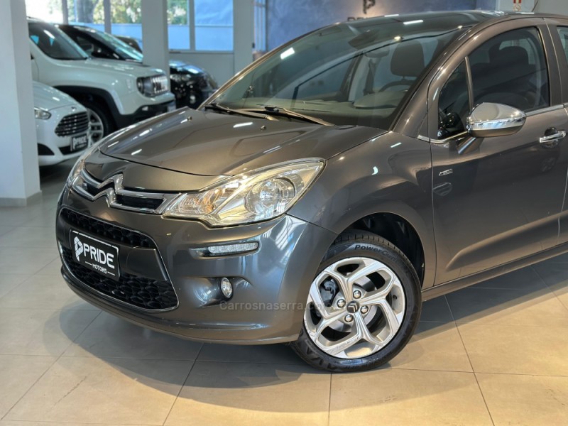 C3 1.6 EXCLUSIVE 16V FLEX 4P AUTOMÁTICO - 2016 - CAXIAS DO SUL