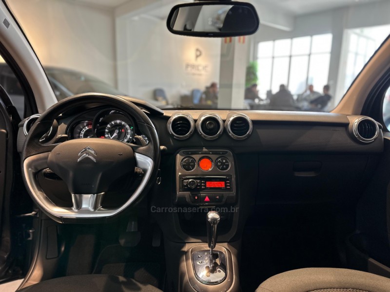 C3 1.6 EXCLUSIVE 16V FLEX 4P AUTOMÁTICO - 2016 - CAXIAS DO SUL