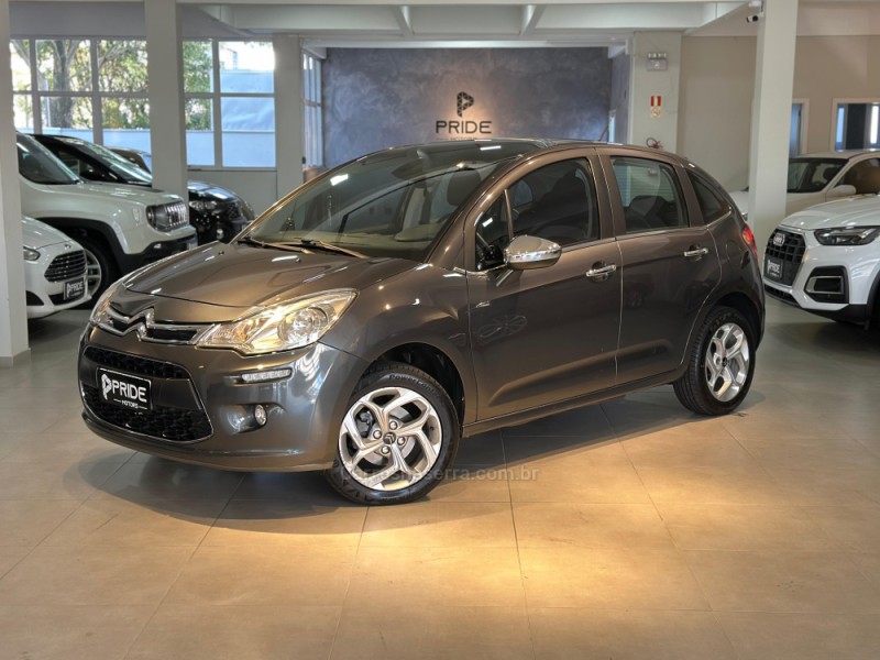 C3 1.6 EXCLUSIVE 16V FLEX 4P AUTOMÁTICO - 2016 - CAXIAS DO SUL