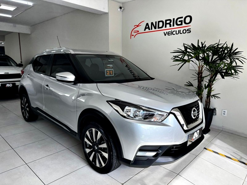 kicks 1.6 16v flex sv pack plus 4p xtronic 2021 caxias do sul