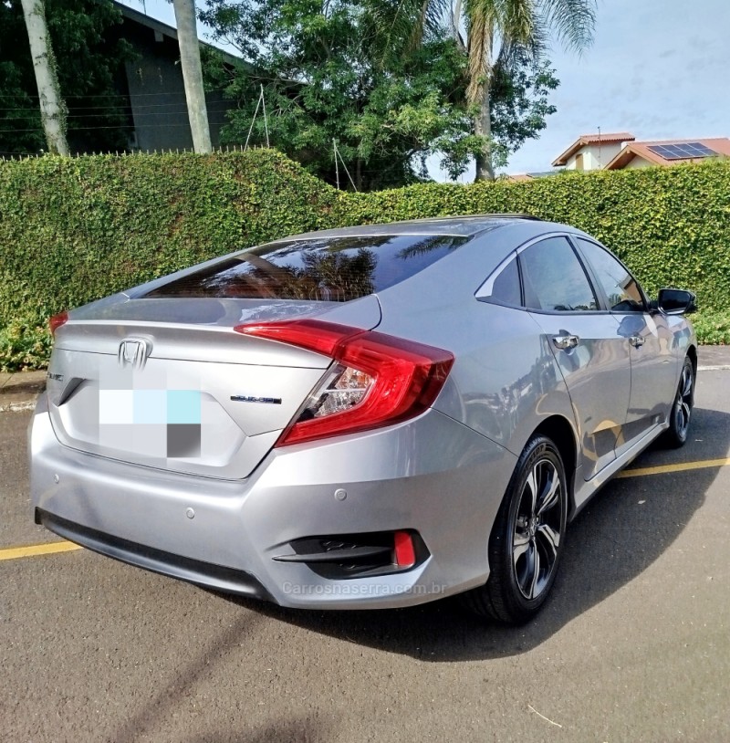 CIVIC 1.5 16V TOURING TURBO GASOLINA 4P AUTOMÁTICO - 2017 - CAMPO BOM