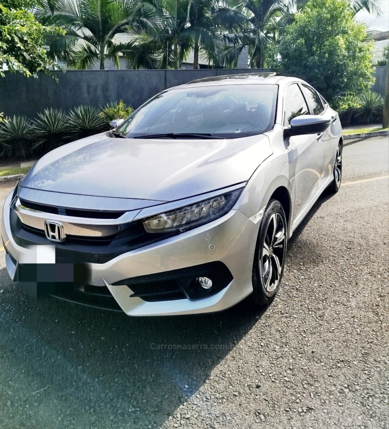 CIVIC 1.5 16V TOURING TURBO GASOLINA 4P AUTOMÁTICO - 2017 - CAMPO BOM