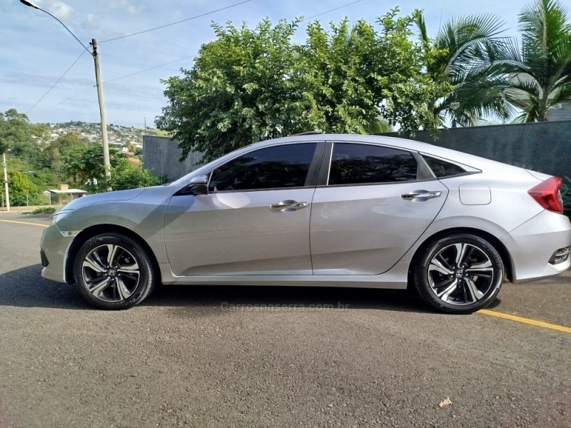 CIVIC 1.5 16V TOURING TURBO GASOLINA 4P AUTOMÁTICO - 2017 - CAMPO BOM