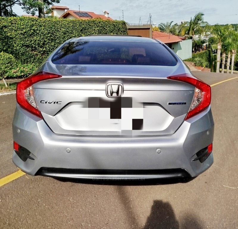 CIVIC 1.5 16V TOURING TURBO GASOLINA 4P AUTOMÁTICO - 2017 - CAMPO BOM