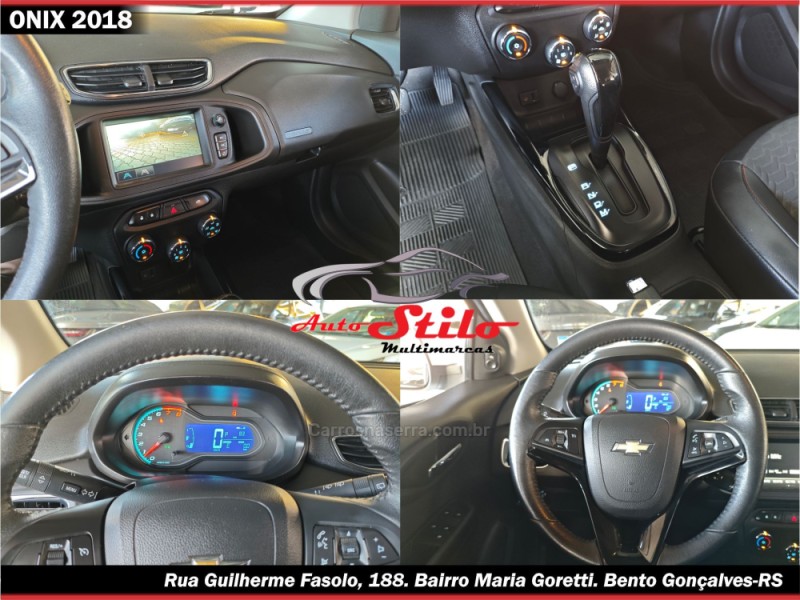 ONIX 1.4 MPFI LTZ 8V FLEX 4P AUTOMÁTICO - 2018 - BENTO GONçALVES