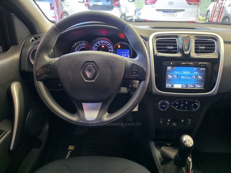 SANDERO 1.6 DYNAMIQUE 8V FLEX 4P MANUAL - 2015 - SAPIRANGA