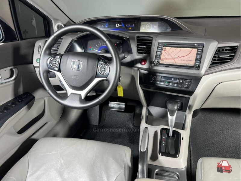 CIVIC 1.8 EXS 16V GASOLINA 4P AUTOMÁTICO - 2012 - CAXIAS DO SUL