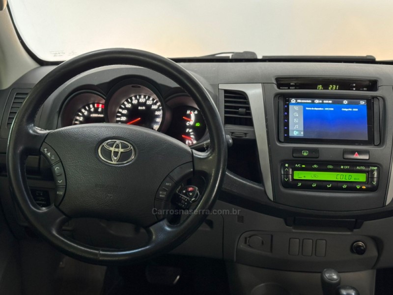 HILUX 3.0 SRV 4X4 CD 16V TURBO DIESEL 4P MANUAL - 2010 - ESTâNCIA VELHA