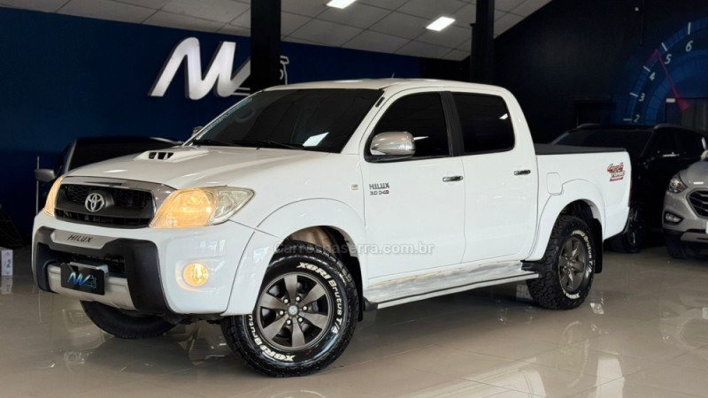 hilux 3.0 srv 4x4 cd 16v turbo diesel 4p manual 2010 estancia velha
