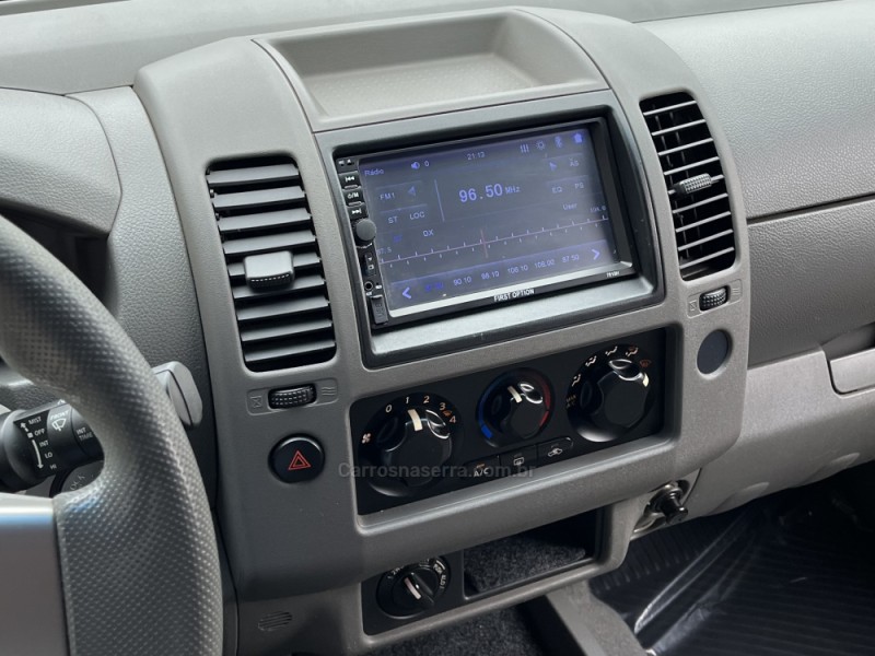 FRONTIER 2.5 XE 4X4 CD TURBO ELETRONIC DIESEL 4P MANUAL - 2011 - VACARIA