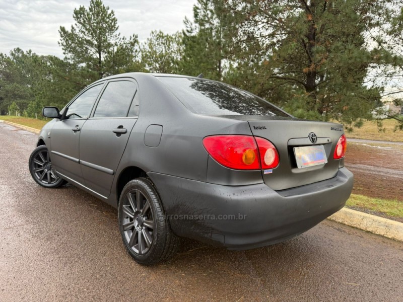 COROLLA 1.6 XLI 16V GASOLINA 4P MANUAL - 2004 - VACARIA