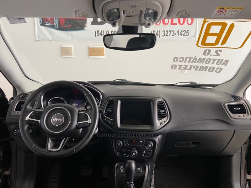COMPASS 2.0 16V FLEX LONGITUDE AUTOMÁTICO - 2018 - NOVA BASSANO