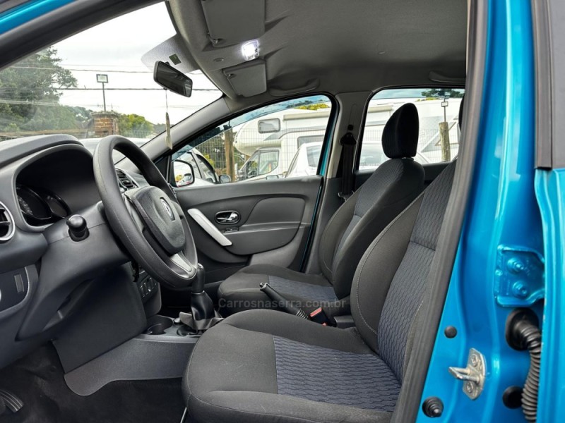 SANDERO 1.0 EXPRESSION 16V FLEX 4P MANUAL - 2015 - CANELA