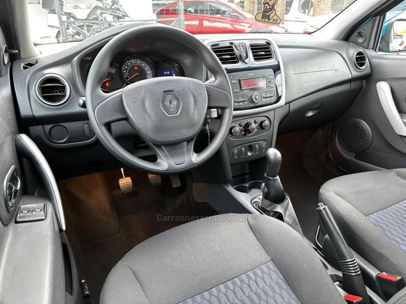 SANDERO 1.0 EXPRESSION 16V FLEX 4P MANUAL - 2015 - CANELA
