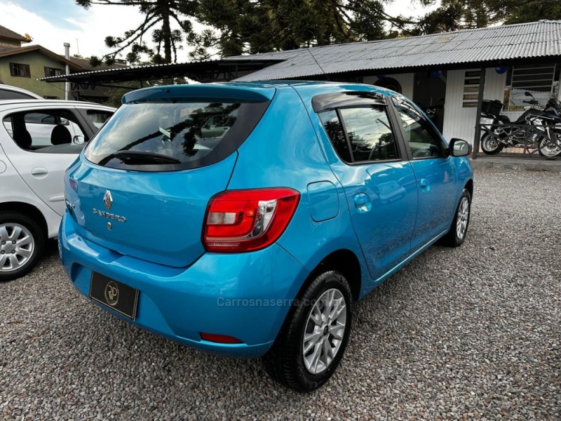 SANDERO 1.0 EXPRESSION 16V FLEX 4P MANUAL - 2015 - CANELA