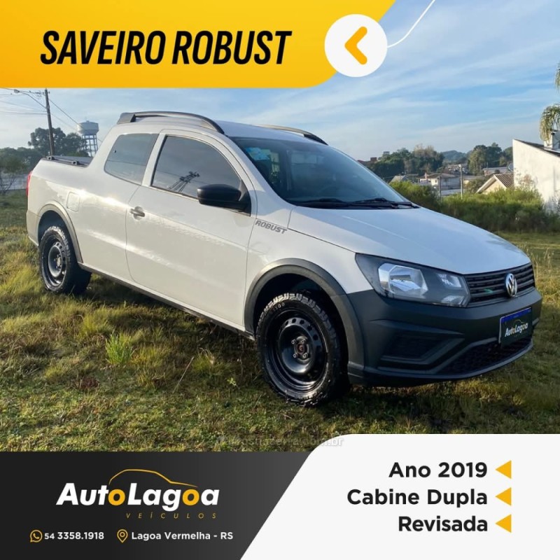 saveiro 1.6 robust cs 8v flex 2p manual 2019 lagoa vermelha