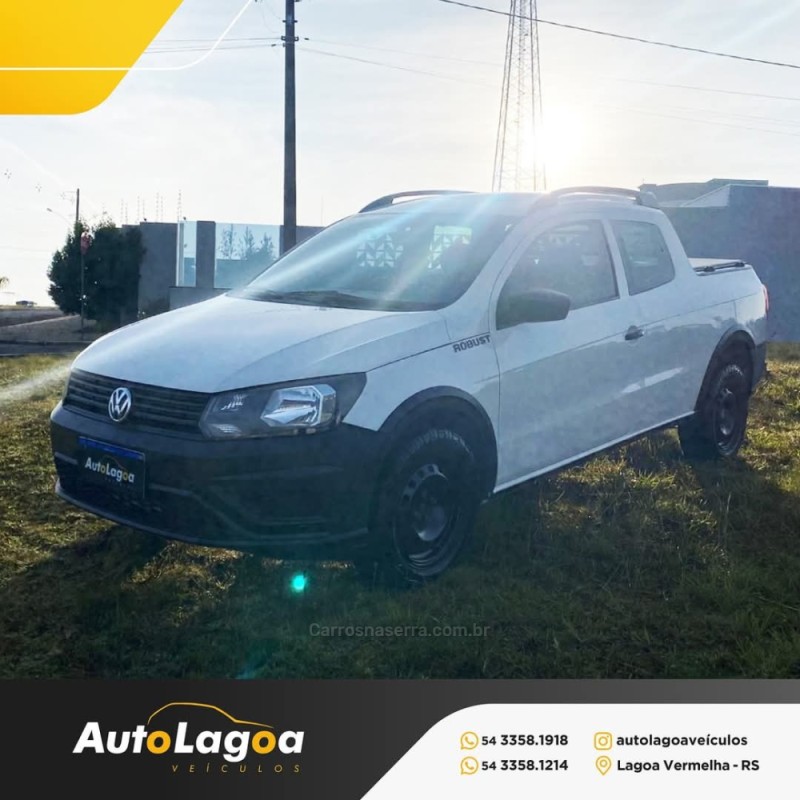 SAVEIRO 1.6 ROBUST CS 8V FLEX 2P MANUAL - 2019 - LAGOA VERMELHA