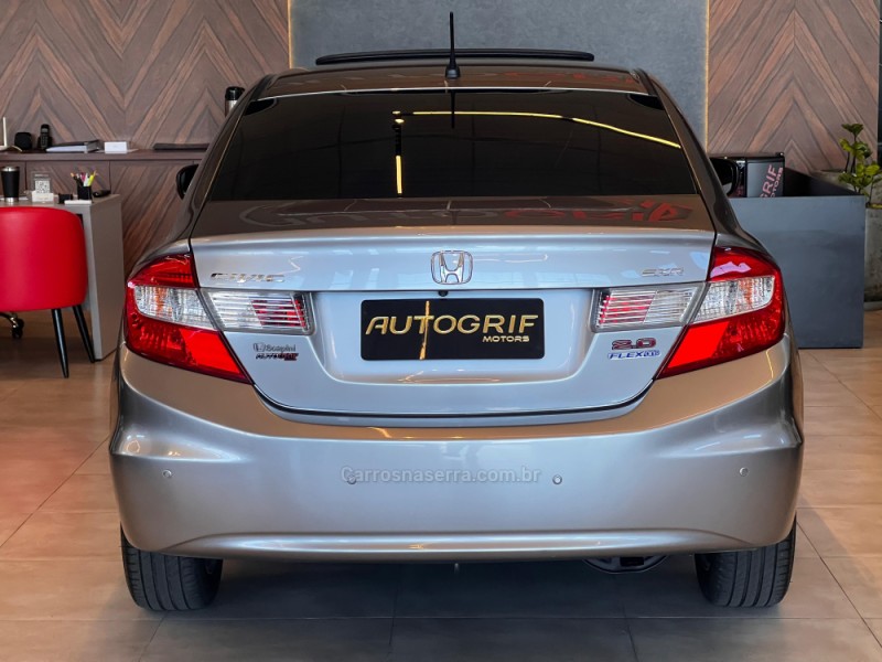 CIVIC 2.0 EXR 16V FLEX 4P AUTOMÁTICO - 2014 - CAMPO BOM