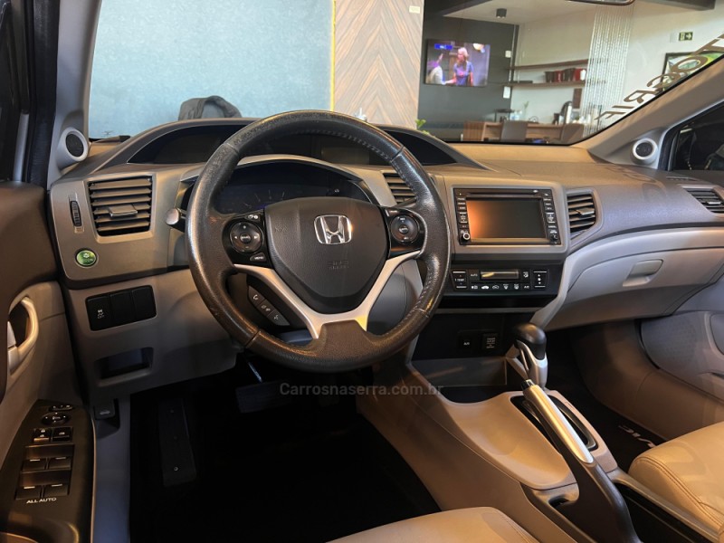CIVIC 2.0 EXR 16V FLEX 4P AUTOMÁTICO - 2014 - CAMPO BOM