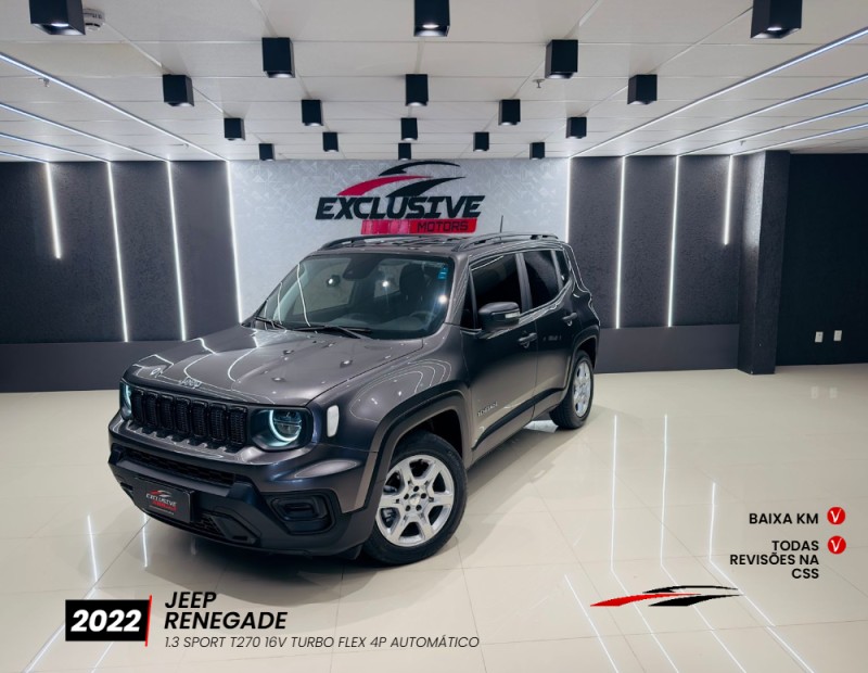 RENEGADE 1.3 SPORT T270 16V TURBO FLEX 4P AUTOMÁTICO