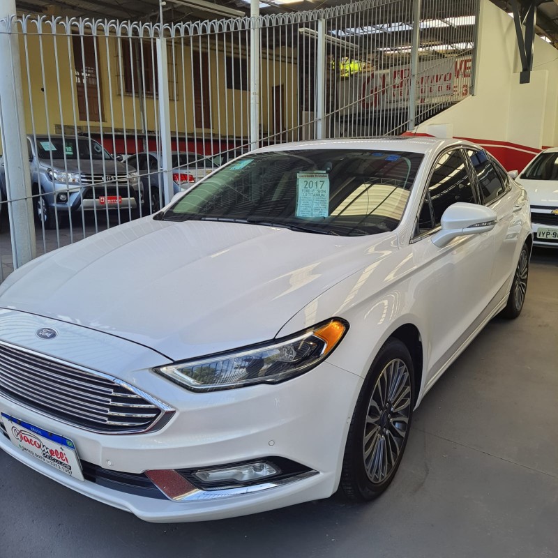 FUSION 2.0 TITANIUM GTDI ECOBOOST FWD GASOLINA 4P AUTOMÁTICO - 2017 - CAXIAS DO SUL