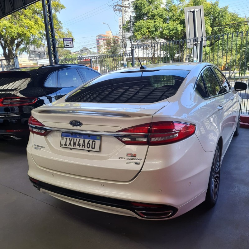 FUSION 2.0 TITANIUM GTDI ECOBOOST FWD GASOLINA 4P AUTOMÁTICO - 2017 - CAXIAS DO SUL