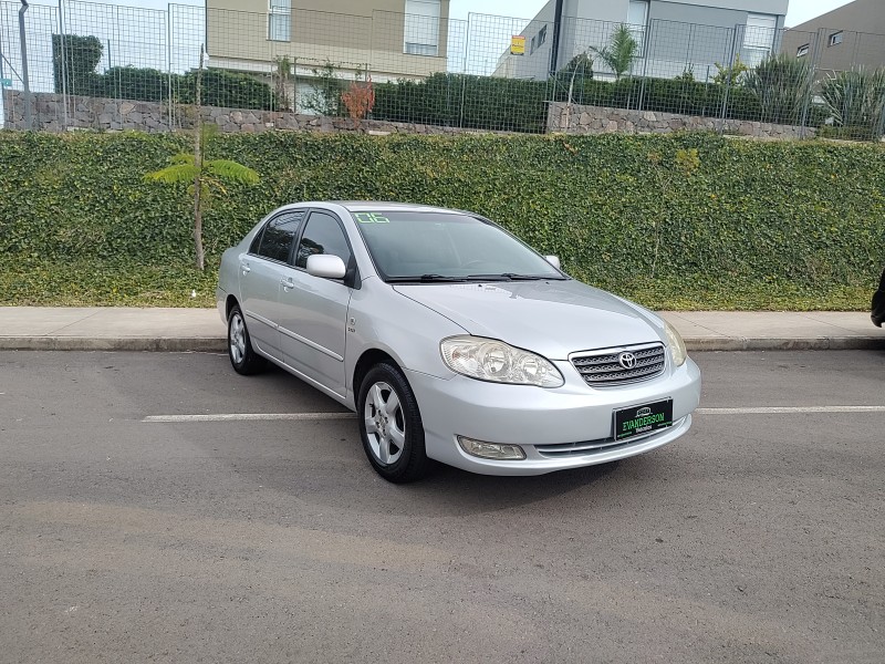 COROLLA 1.8 XEI 16V GASOLINA 4P MANUAL - 2006 - CAXIAS DO SUL