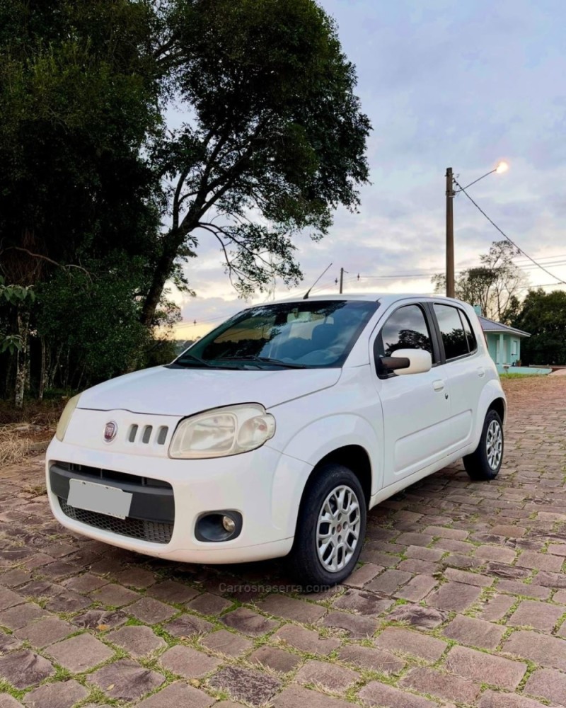 UNO 1.0 EVO VIVACE 8V FLEX 4P MANUAL - 2014 - NOVA PRATA