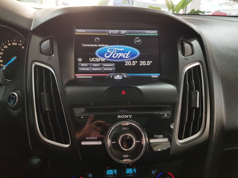 FOCUS 2.0 TITANIUM PLUS FASTBACK 16V FLEX 4P AUTOMÁTICO - 2016 - CAXIAS DO SUL