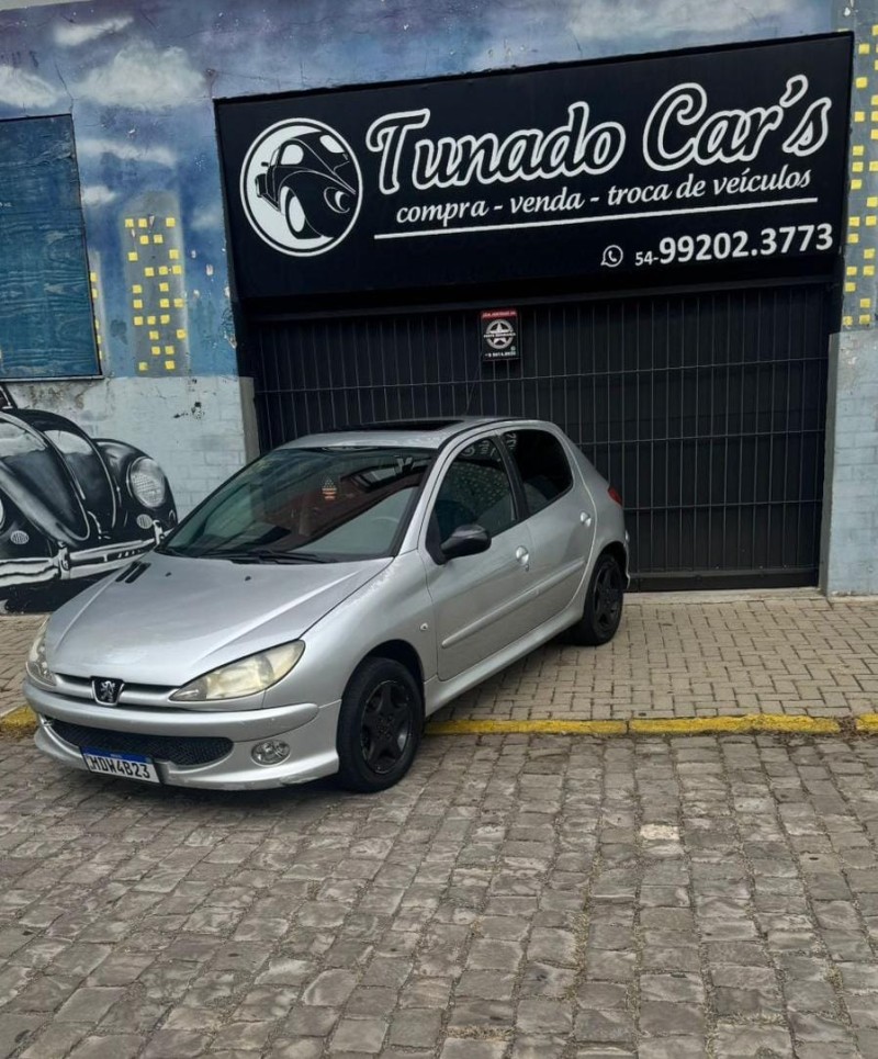 206 1.4 moonlight 8v flex 4p manual 2008 caxias do sul