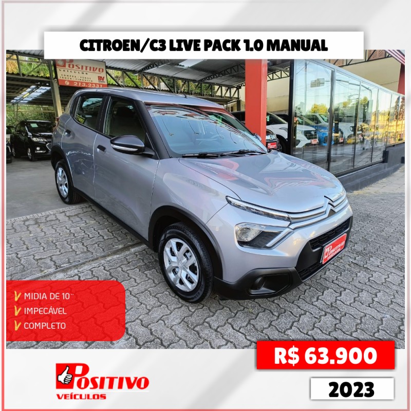 c3 1.0 live pack 6v 4p flex manual 2023 caxias do sul
