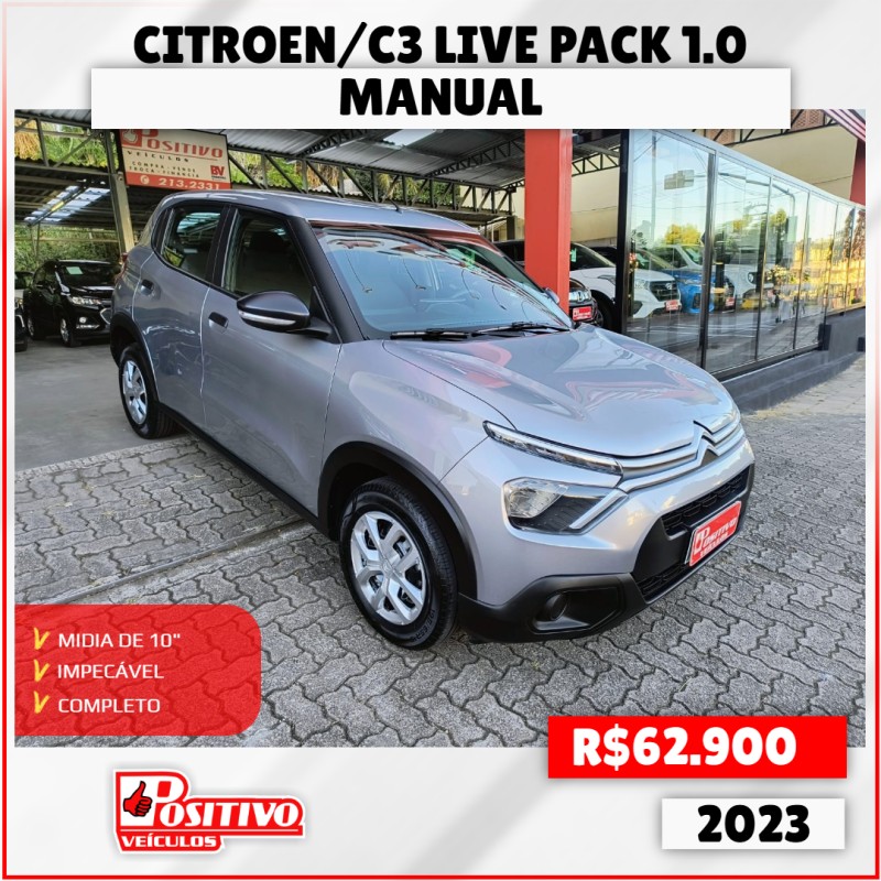 c3 1.0 live pack 6v 4p flex manual 2023 caxias do sul