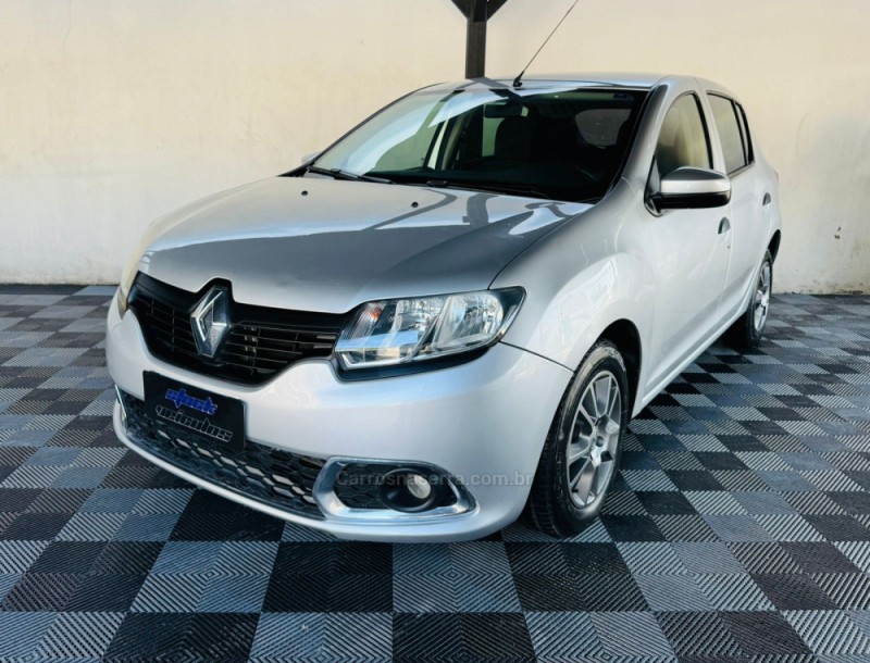 sandero 1.0 authentique 16v flex 4p manual 2015 novo hamburgo
